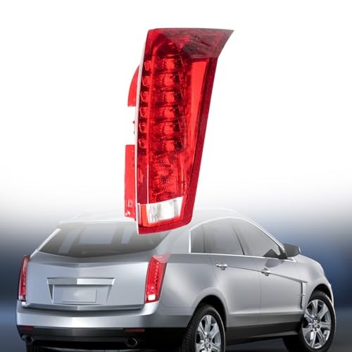 Tail Light Assembly Compatible with Cadillac SRX 2010-2016 Passenger Right Side