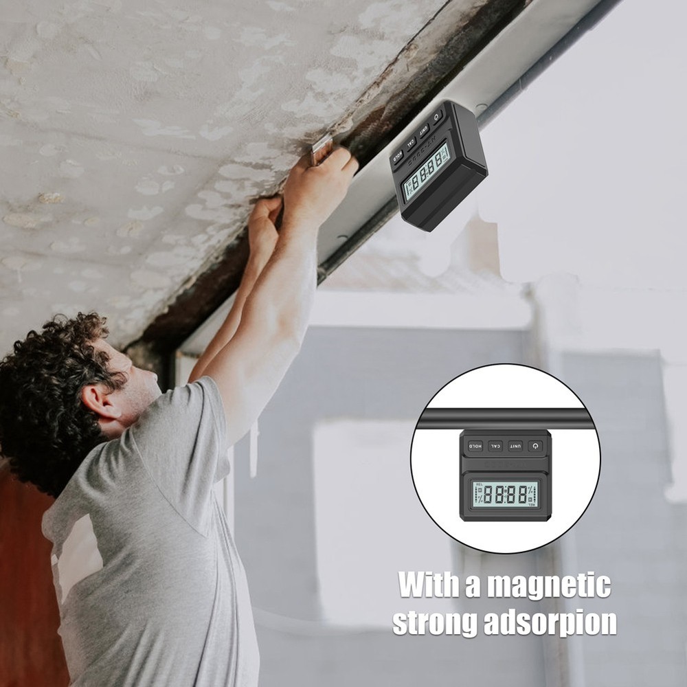 Digital Protractor Inclinometer Level Angle Meter Measuring Angle Meter8376