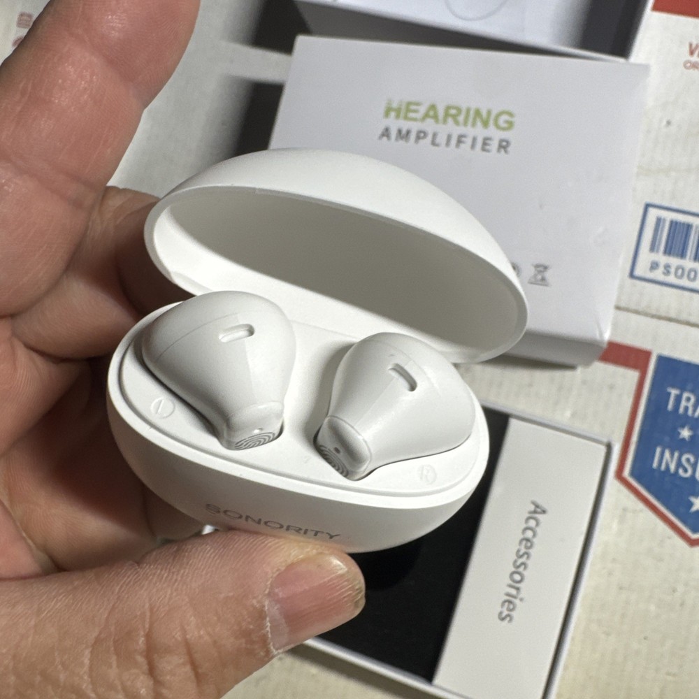 Sonority Hearing Aids Noise Canceling Device w/Charging Case