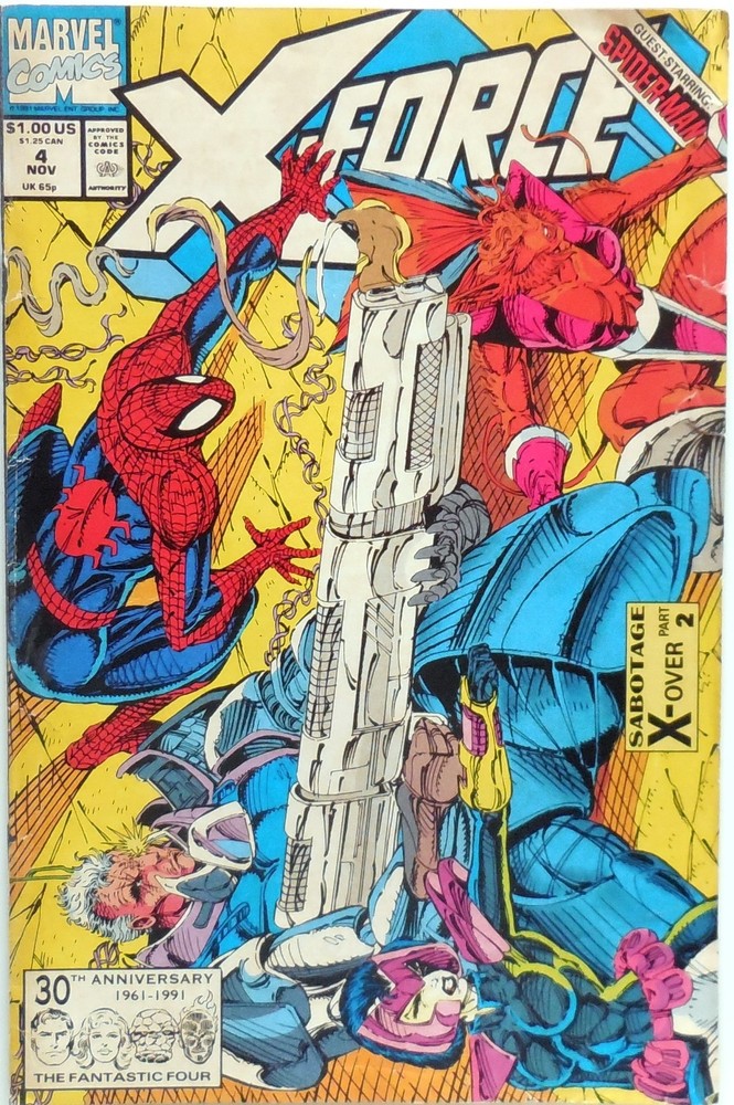 MARVEL COMICS X-FORCE N.4 1991