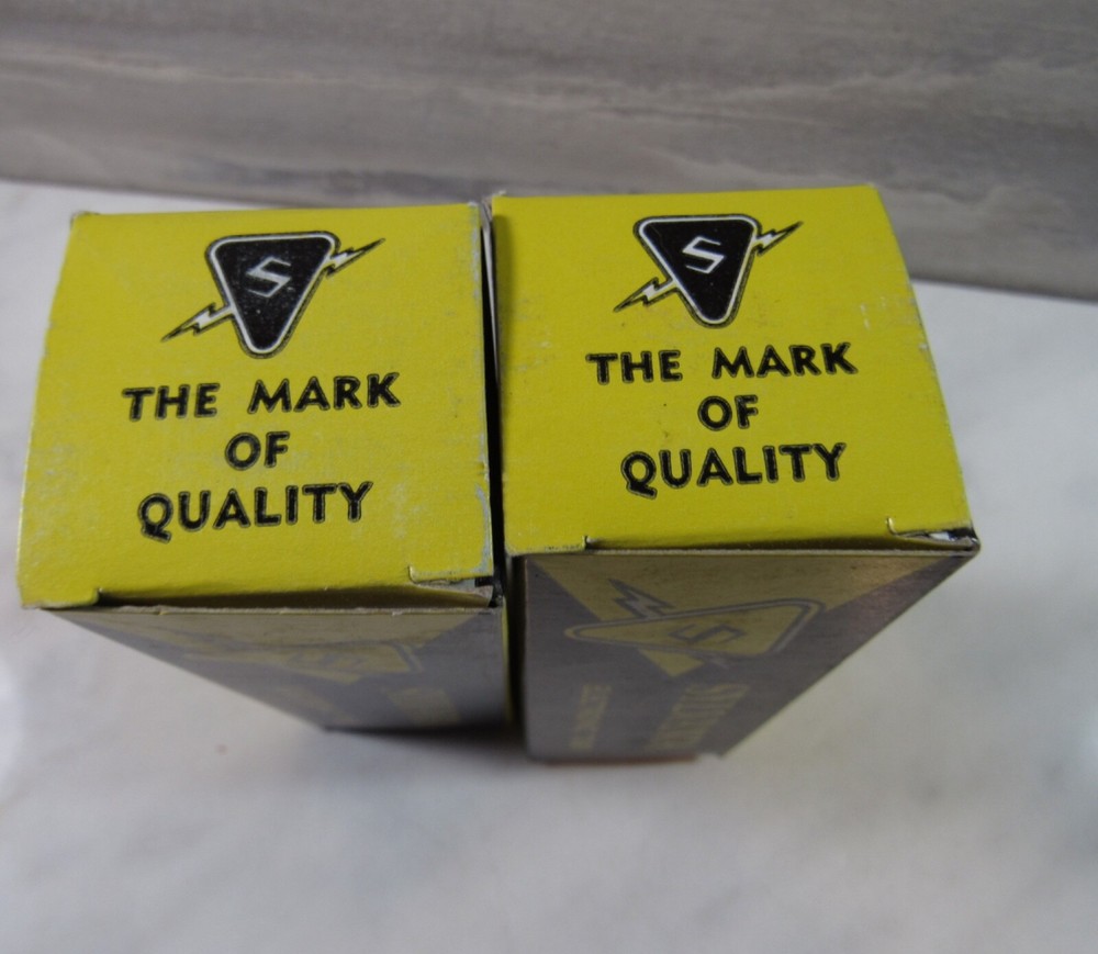 2 NOS NIB Sylvania 3CZ3 Vacuum Tubes tested