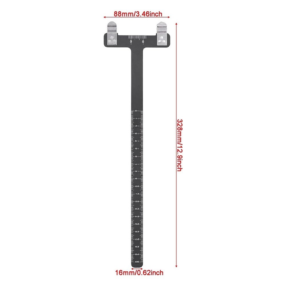 Bow String Nocking Points Set with T Square Ruler Nocking Buckle Pliers and9998