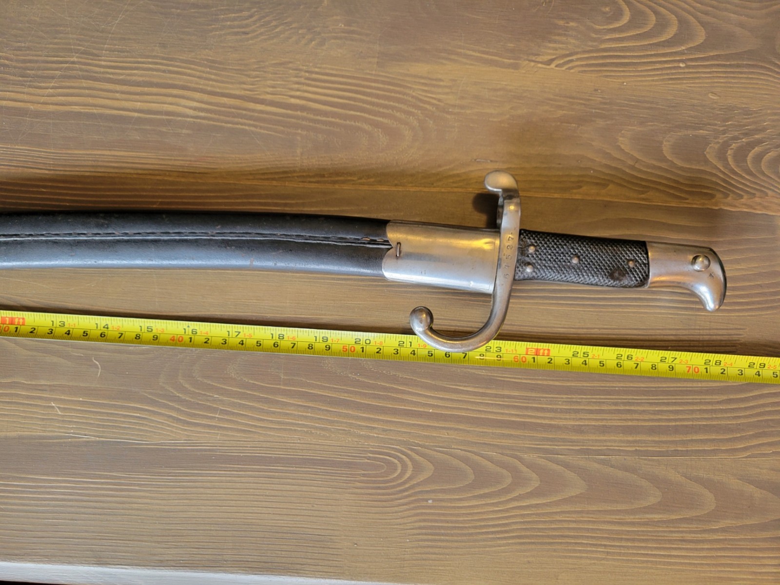 Post-Civil-War German Yatagan Bayonet with Matching Numbers