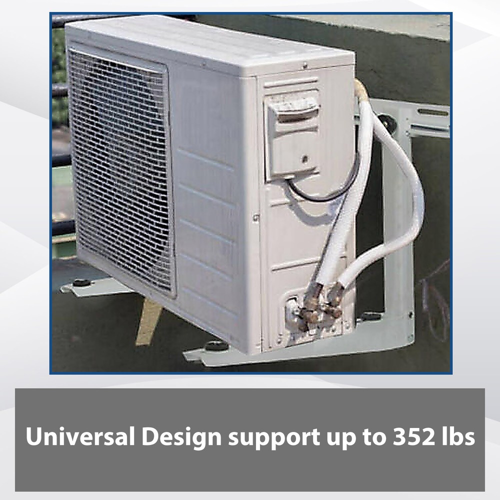 352lbs Mini Split Wall Mounting Bracket Air conditioner Ductless Heat Pump