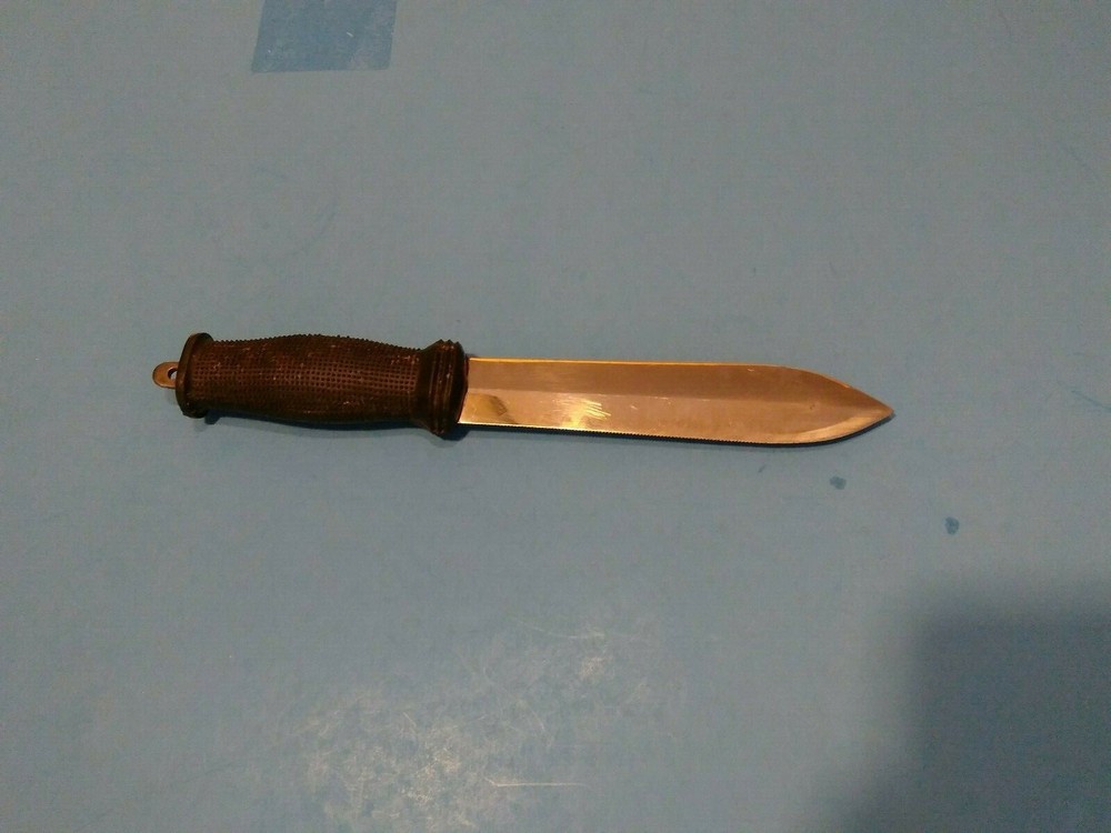 Vintage PRECISE FIRST MATE Stainless # 12522 Dive Knife From JAPAN