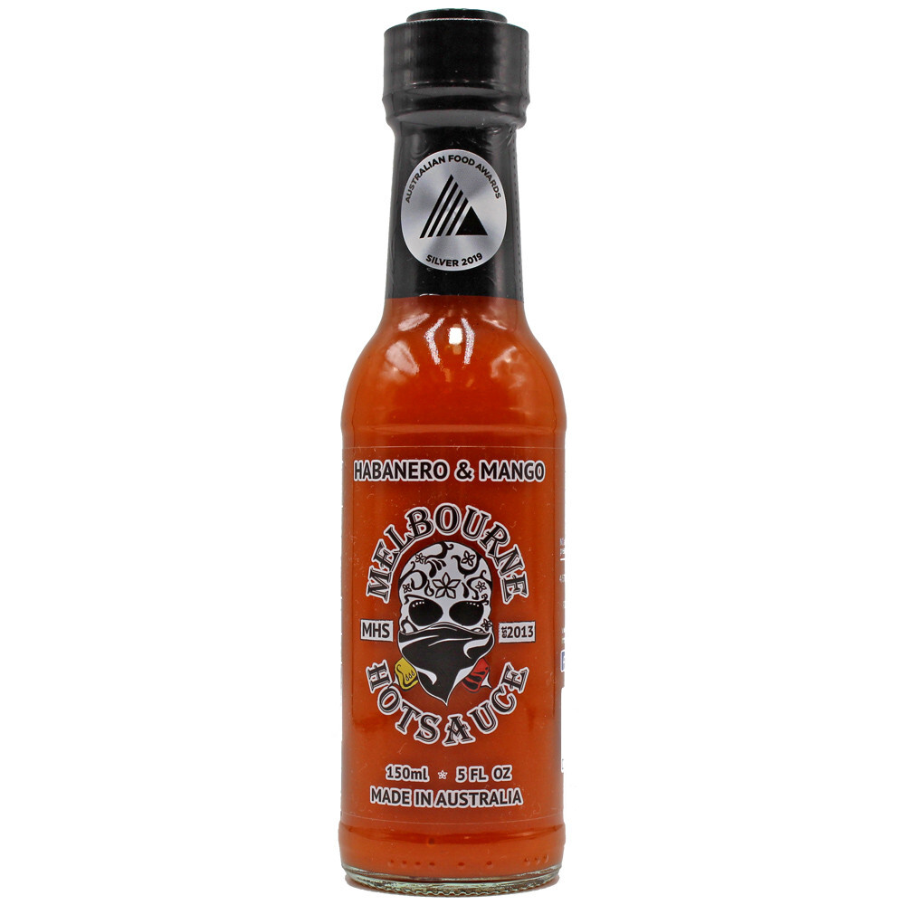 Melbourne Hot Sauce Habanero & Mango