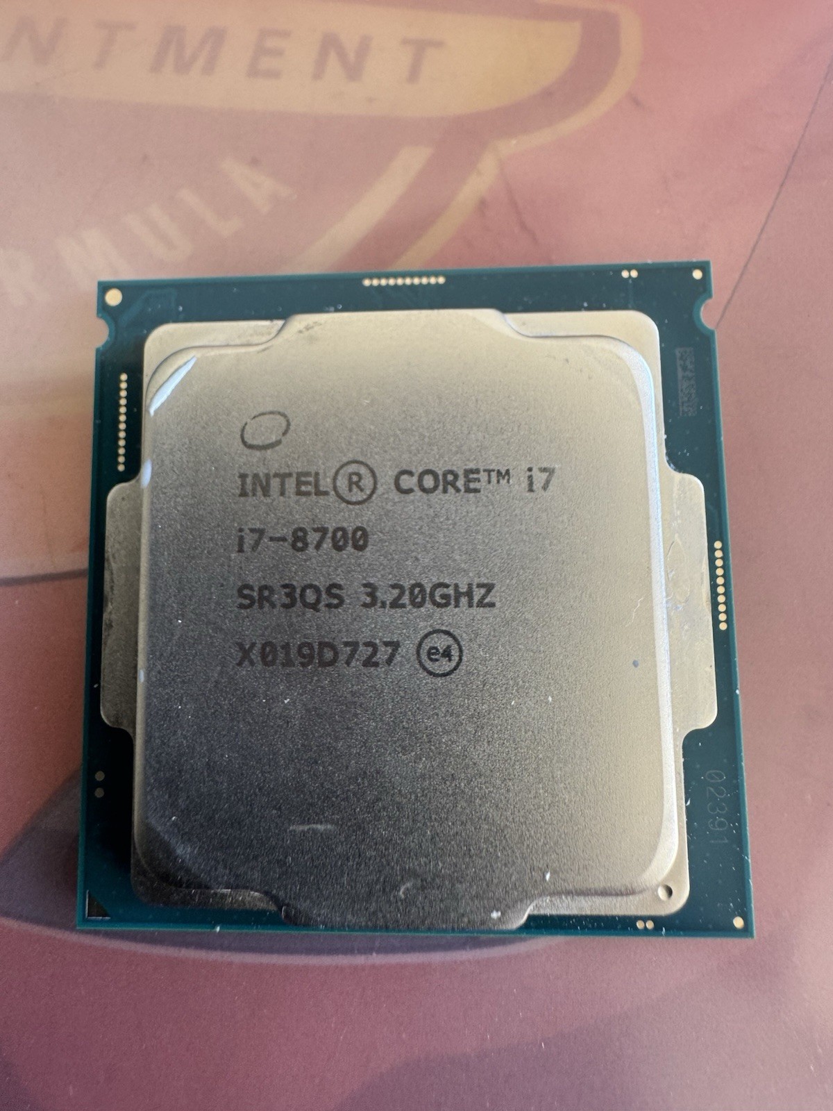 Intel Core i7-8700 3.2GHz 6-Core 12T LGA1151 SR3QS Coffee Lake CPU