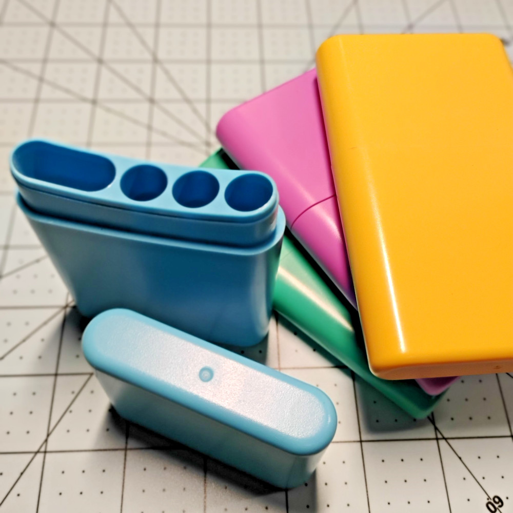 tobacco cigarette hard case container - different colors