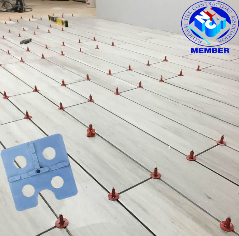 ATR Tile Leveling Alignment System T Shape Spacers Floors and Walls