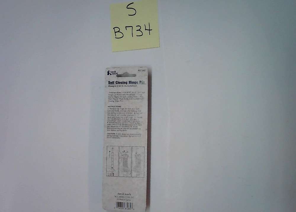 ANVIL MARK 807285 SELF CLOSING HINGE PIN