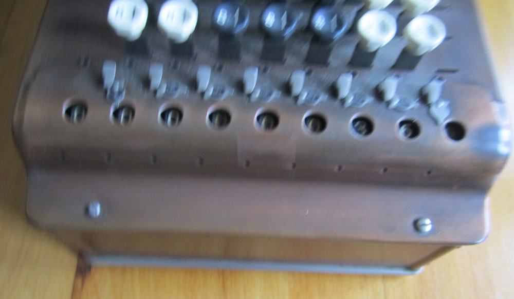 Vintage "Comptometer" Series "F" adding machine