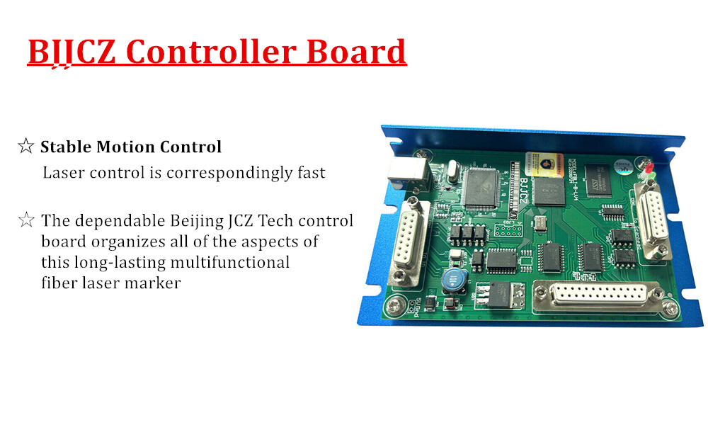 60W JPT M7 Mopa Fiber Laser Engraving Color Marking machine 300mm Lens for Metal