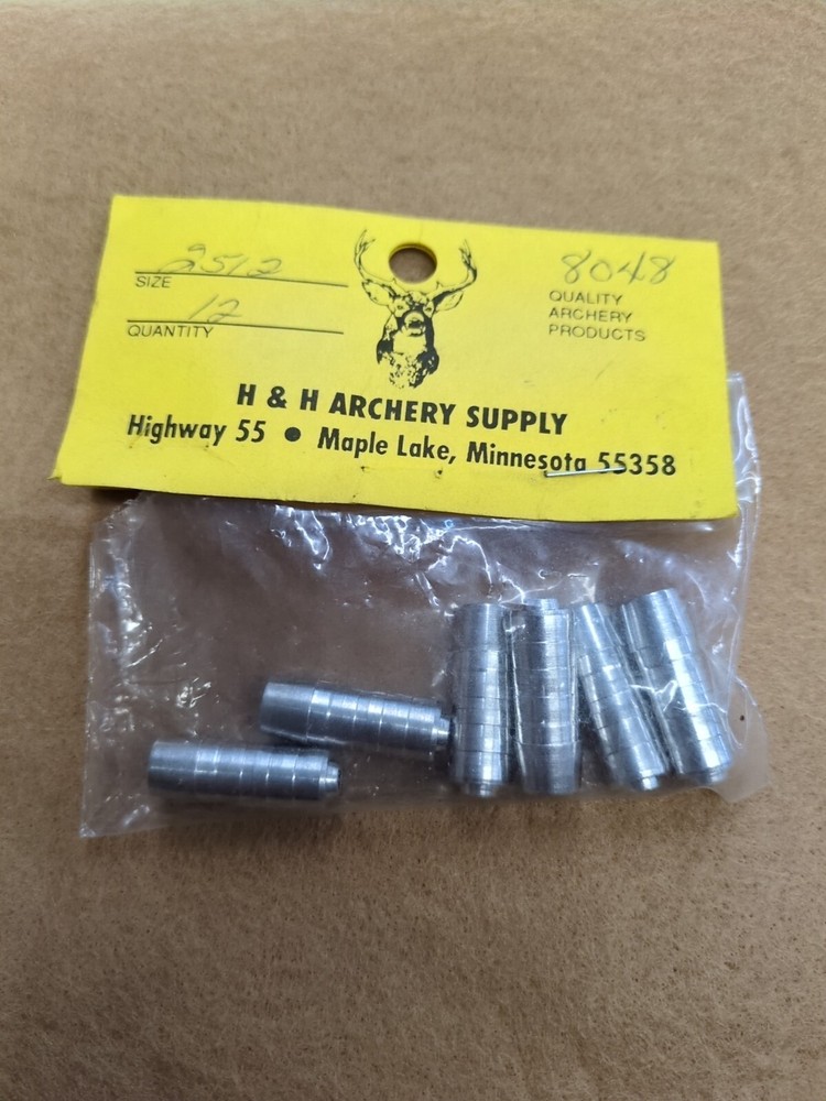 Inserts For Aluminum Arrows 2512