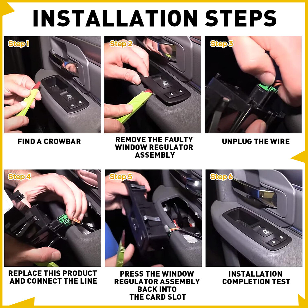 Front Passenger Side Power Window Door Lock Switch Fits Dodge Durango 2011 -2015