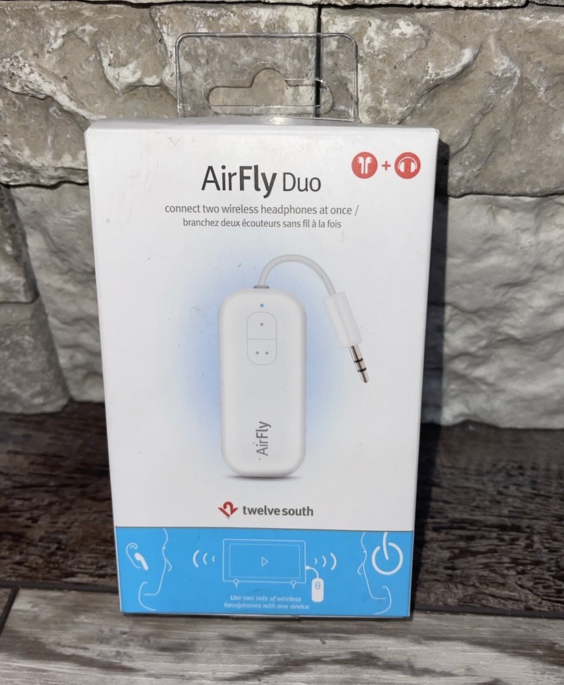 New Twelve South AirFly Duo Wireless Transmitter - White