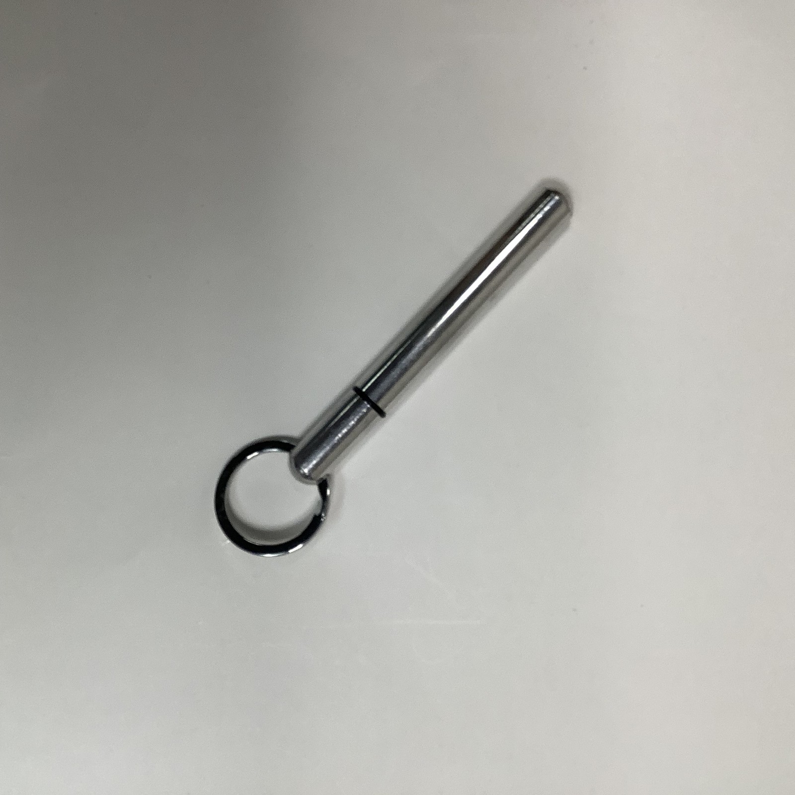 Mini Metal Keychain scribe Portable Pocket Stainless Steel Travel Tool