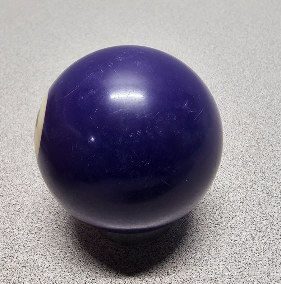 VTG Replacement Billiard Pool Ball 2 1/4" Diameter Standard # 4 Solid Purple