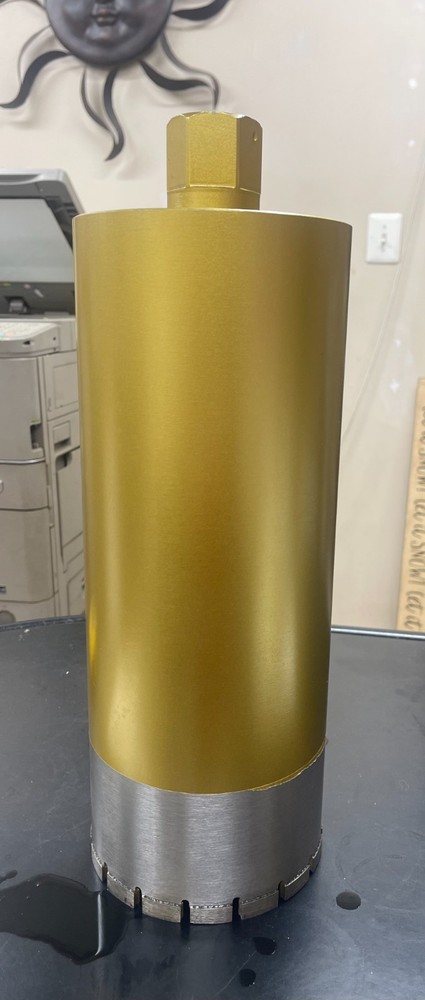 6" x 15" Diamond Core Drill Bit
