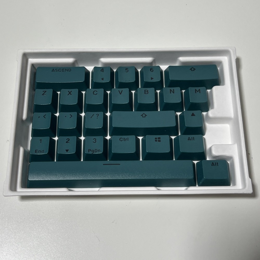 Glorious GPBT Basics Universal Keycap Set - Totem Green (READ)
