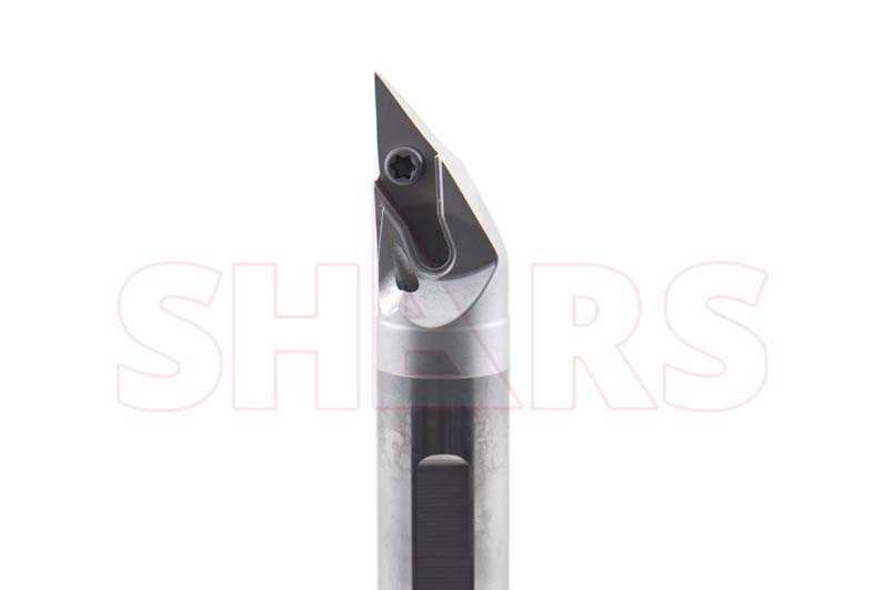 SHARS 1/2" RH SVJBR Coolant Through Indexable Solid Carbide Boring Bar VBMT S]