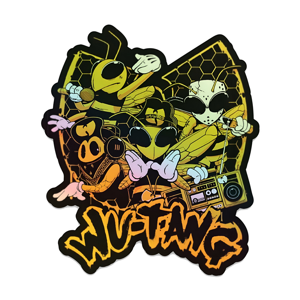 Wu-Tang Bee Sticker
