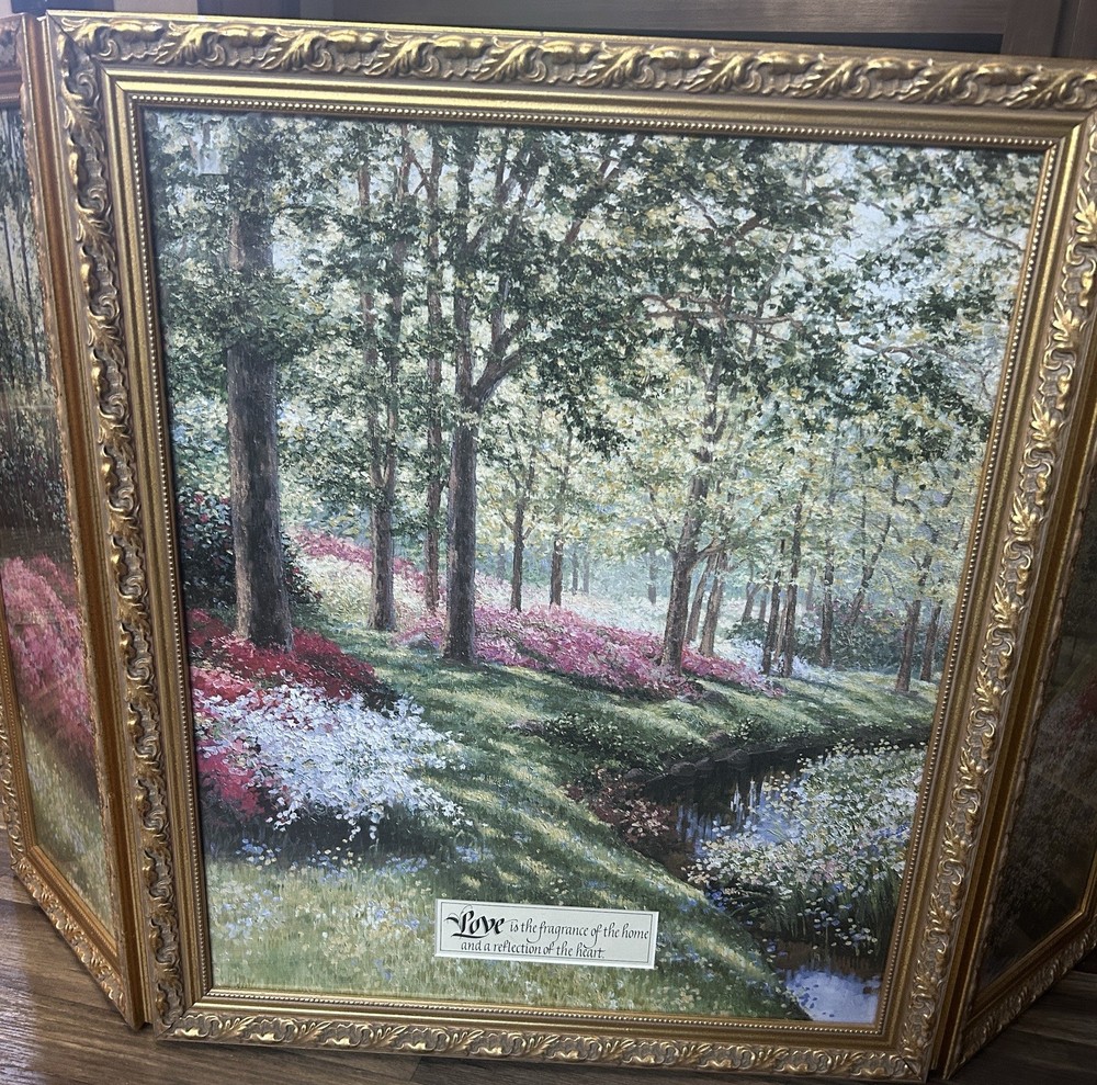Framed Print Fireplace Screen