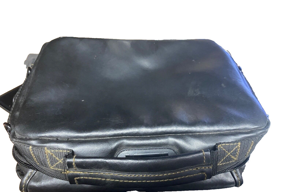 Case Logic® Carrying Case, Black, Leather, Portable DVD Player Case