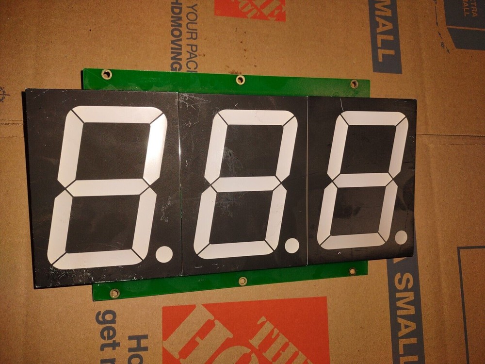hungry dragon arcade redemption scoreboard pcb working #6