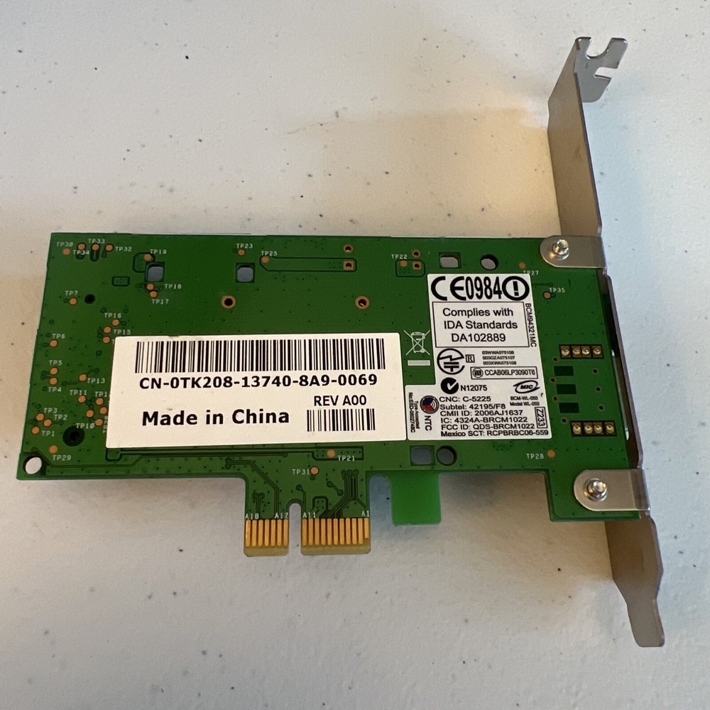 Dell 0TK208 Wireless Network Card