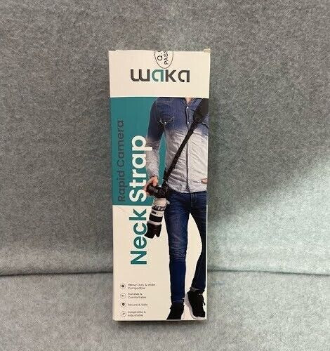 Waka Camera Neck Strap Black