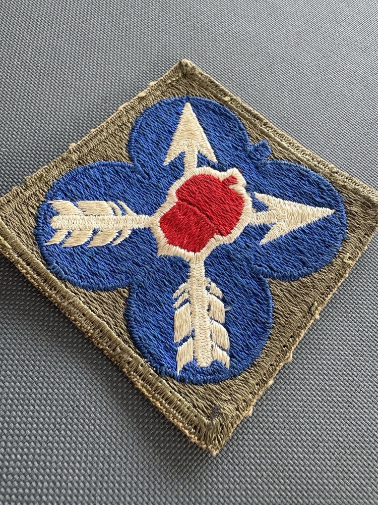 WWII/WW2 US Army 22st Corps Patch – Blue Clover – Original