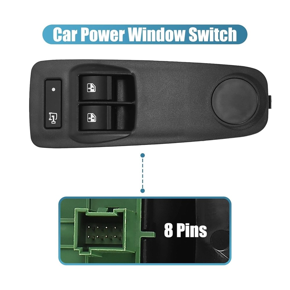 Front Driver Side Master Power Window Switch for Ram Promaster 1500 2500 3500 20