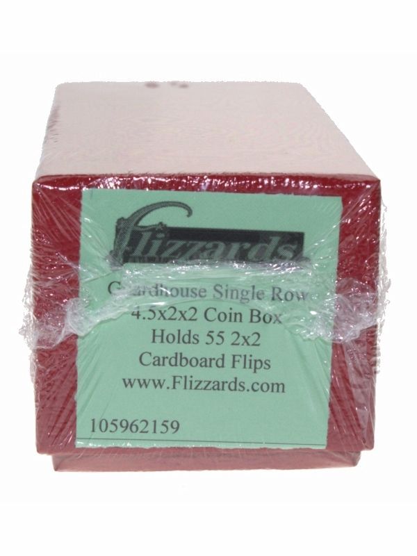 Guardhouse Single Row 2x2 Red Box - 4.5 x 2 x 2
