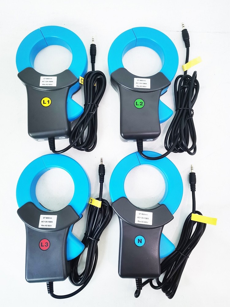 Energy Quality Analyzer Meter with Current Clamp Range 1.0A~1000A CT Size Ф68mm