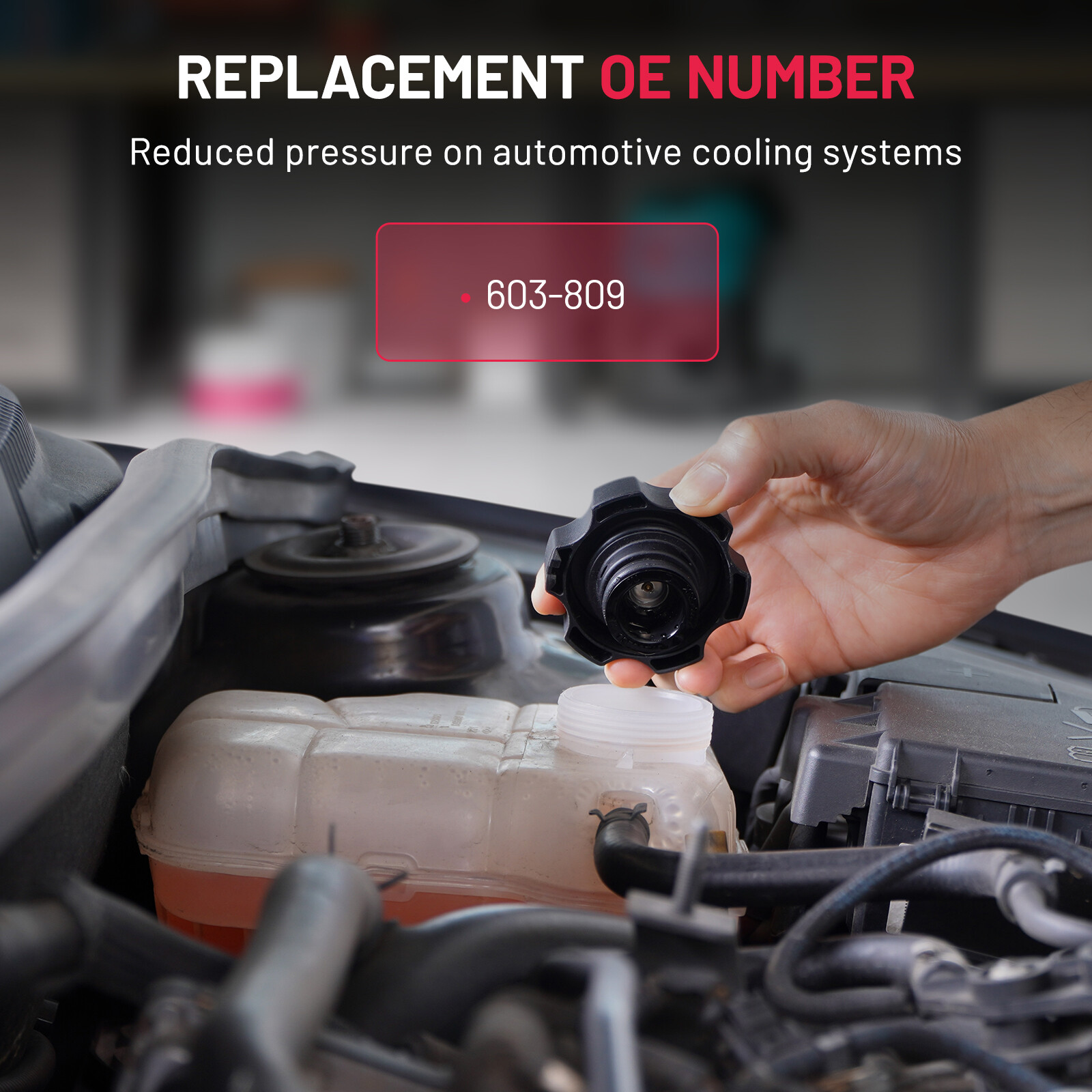 Pressurized Coolant Reservoir Tank with Cap for Honda Civic 1.7L 2001 2002-2005