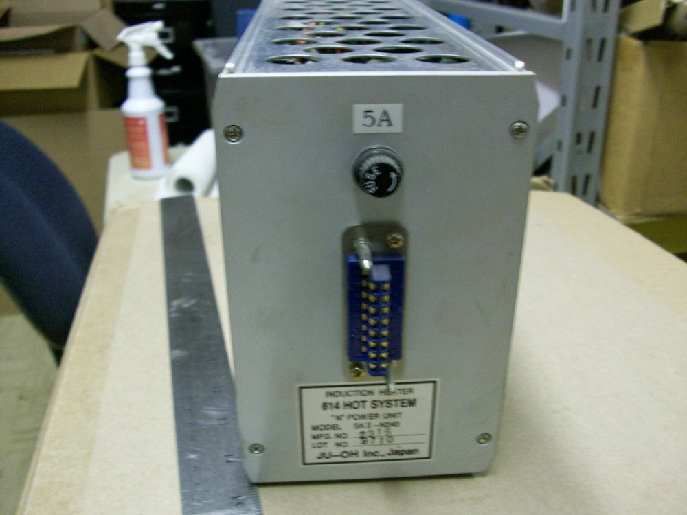 JU-OH SKII-N240 CONTROLLER 614 HOT RUNNER SYSTEM "N" POWER UNIT