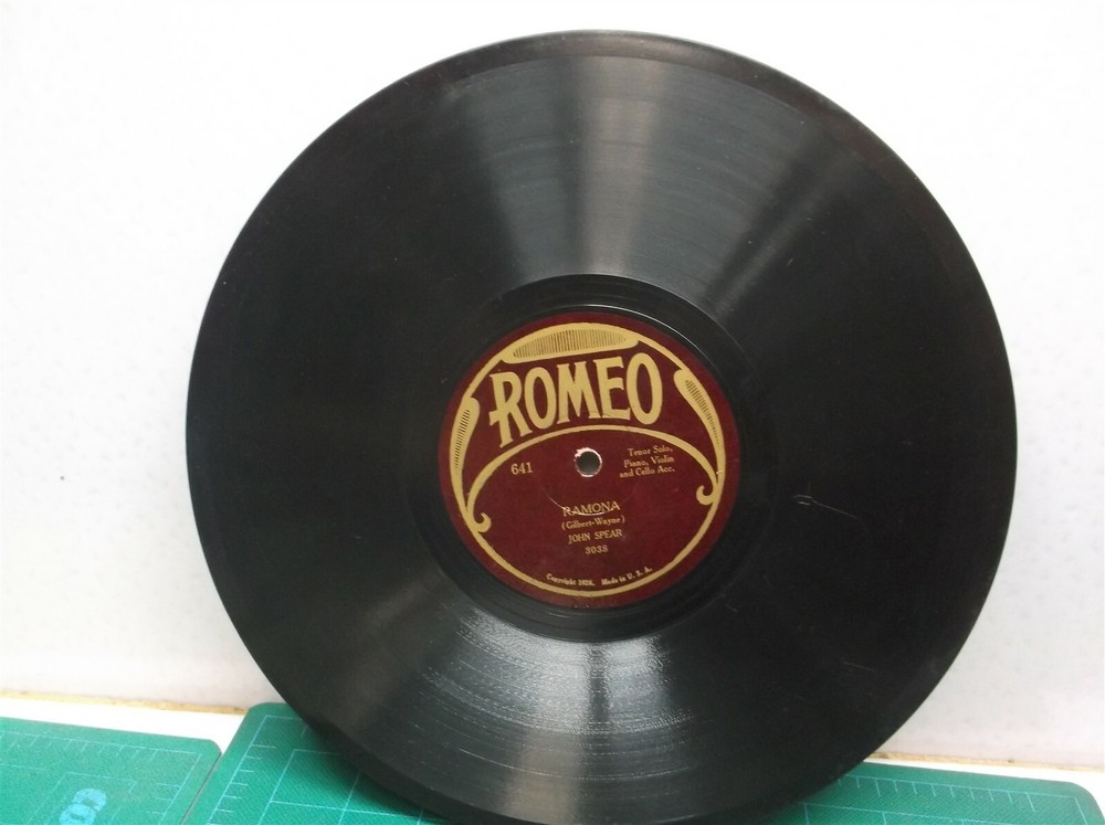 Romeo- Ramona & Valeska singles. 10" Single Record