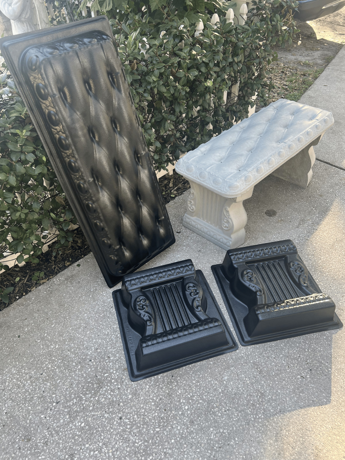 The Empress Concrete Bench Mold Set