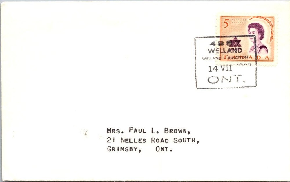 Canada 1900s Welland Junction Ont - A02209