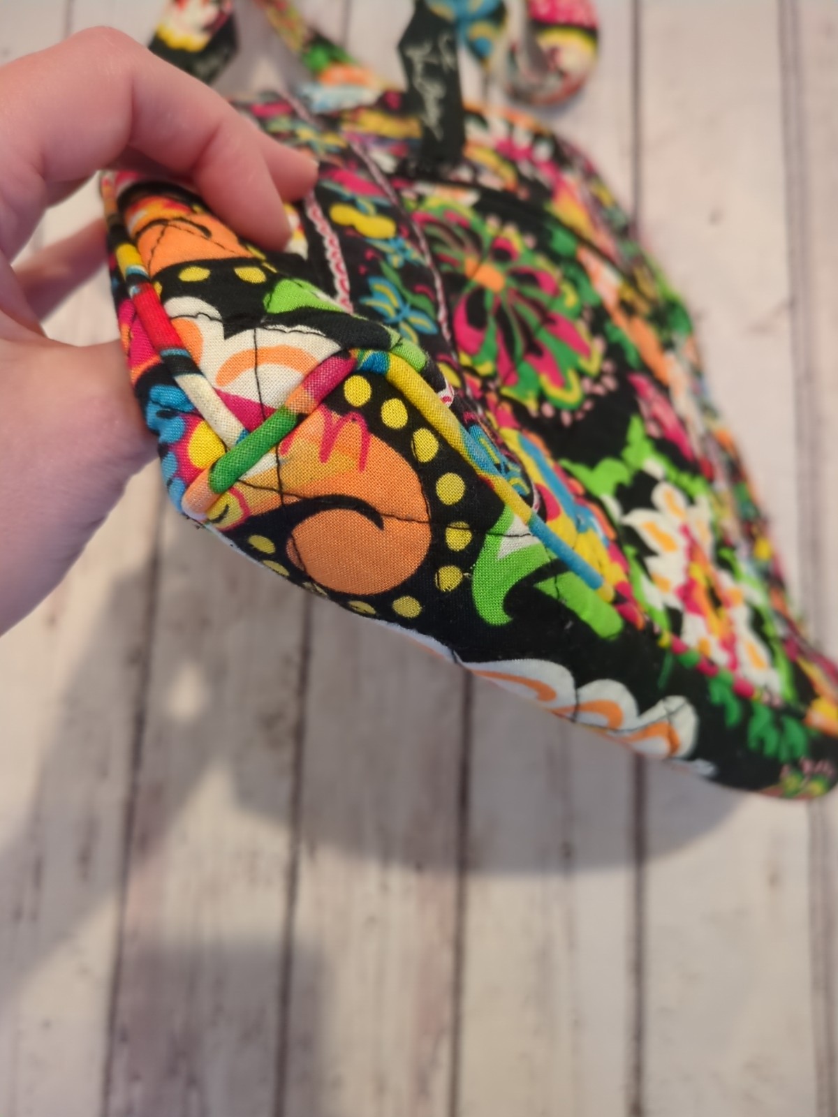 Vera Bradley Crossbody Hipster Disney Midnight With Mickey Minnie Mouse Black