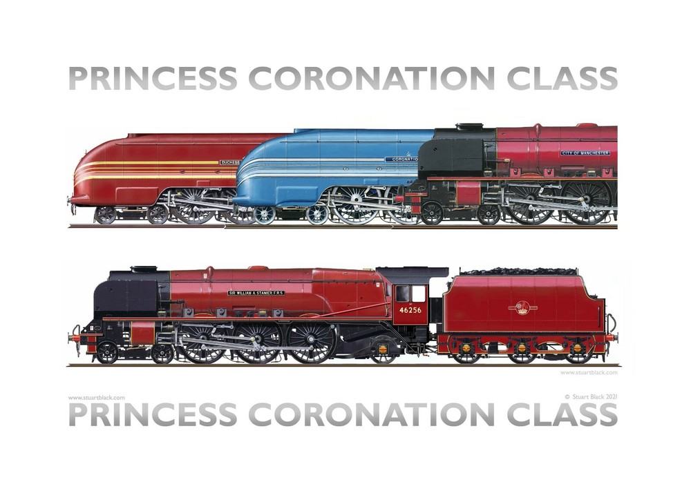 Princess Coronation Class - Print