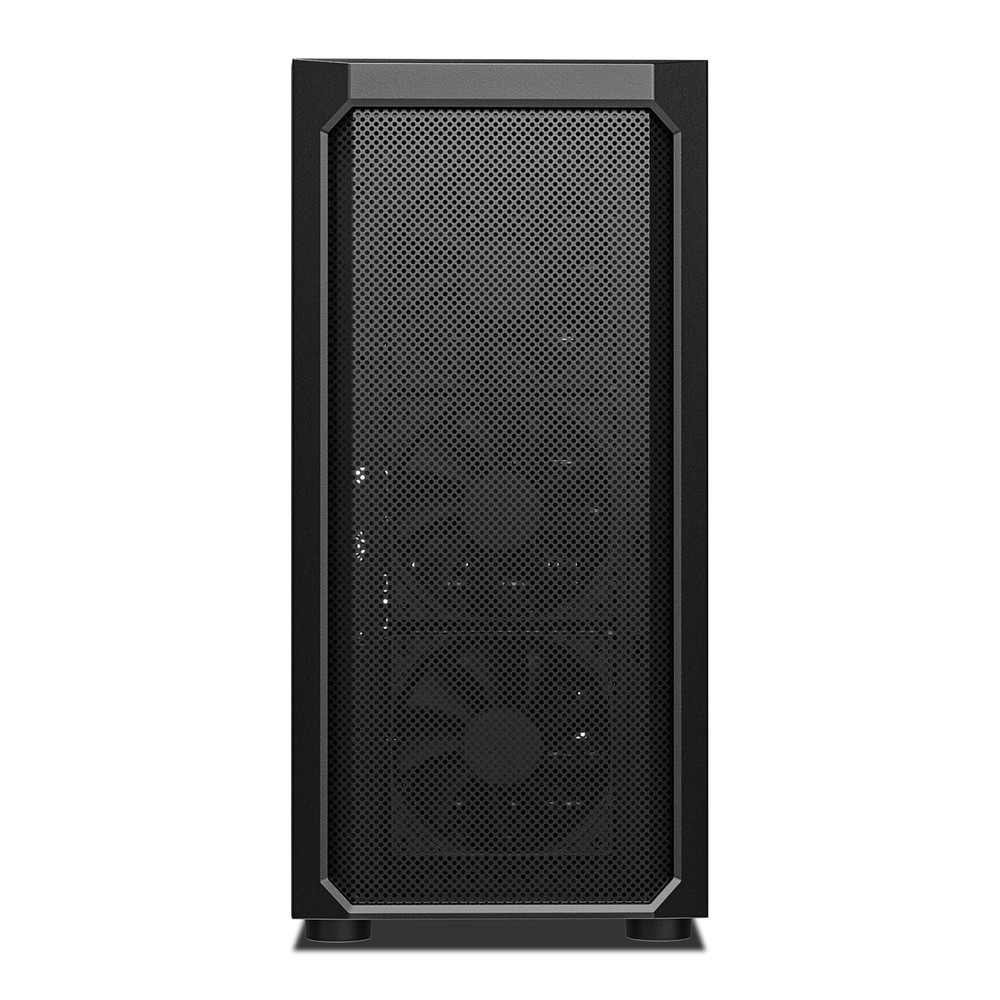 DARKROCK Classico Max Storage Master E-ATX Computer Case with 4x120mm Black Fan,