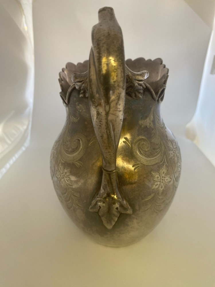 Silver plate Rogers Smith & Co pitcher