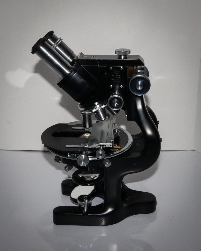 Antique Bausch & Lomb DDE Research Microscope
