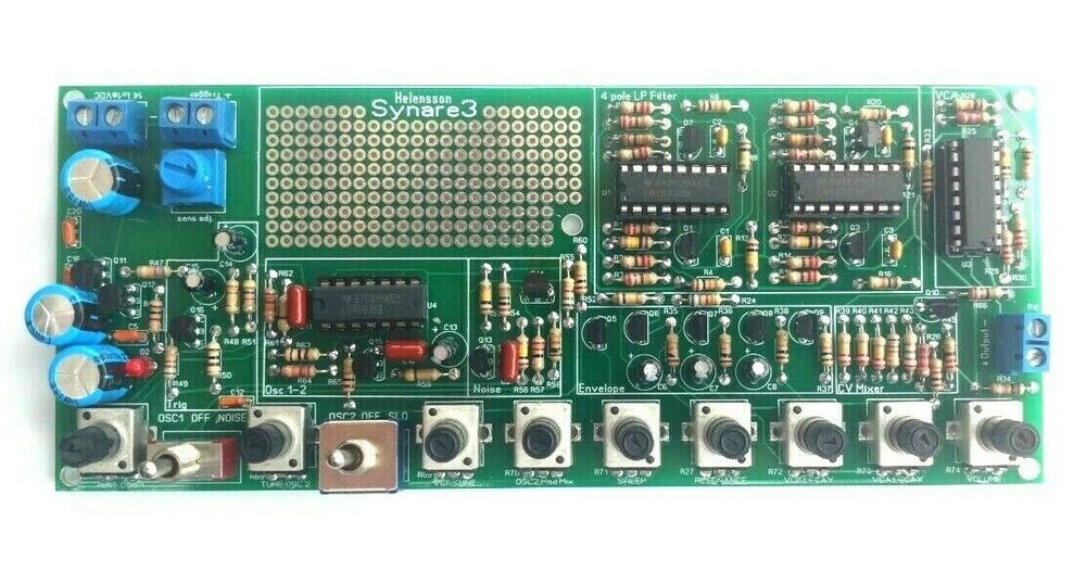 Star Instruments Synare-3 Kit NEW by Helensson - DIY Synth clone kit.