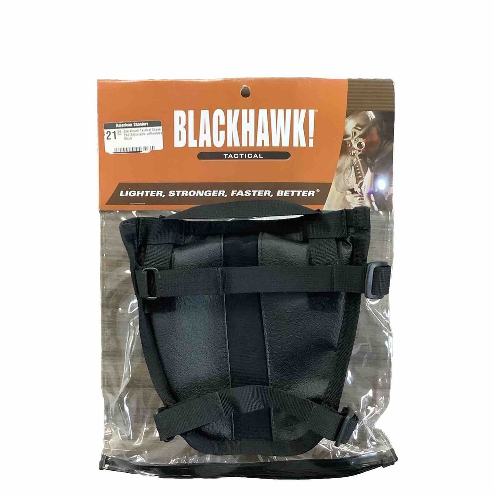 Blackhawk Tactical Cheek Pad Adjustable W/Hawktex-Black