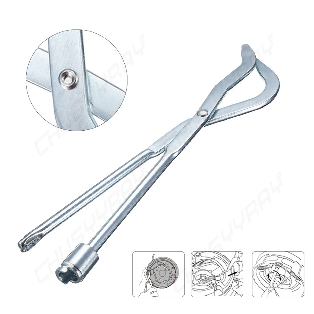 Removal & Installation Tool - Dual-End Brake Spring Pliers Drum Shoe Return