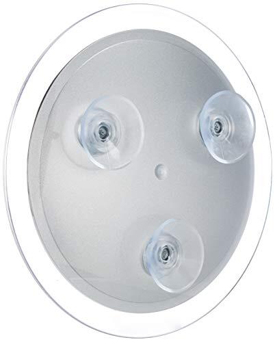 DB-Tech Large Suction Cup Magnifying Mirror with Precision Tweezer