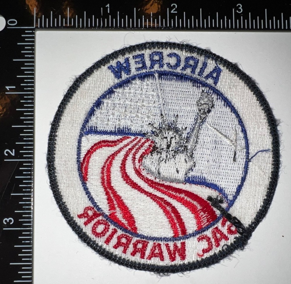 Cold War USAF US Air Force Aircrew SAC Warrior Patch