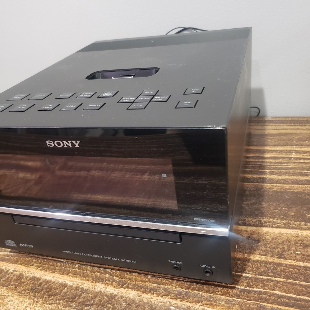 Sony CMT-BX20i Micro Hi-Fi Component System-MP3/CD/iPod Unit ONLY - Tested!